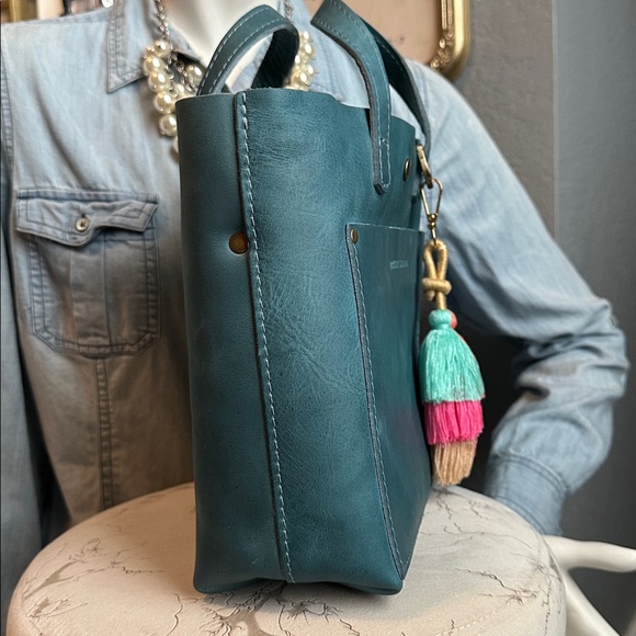 PLG aqua 🩵🩵🩵 mini tote, bundle passport canoe - Picture 11 of 13